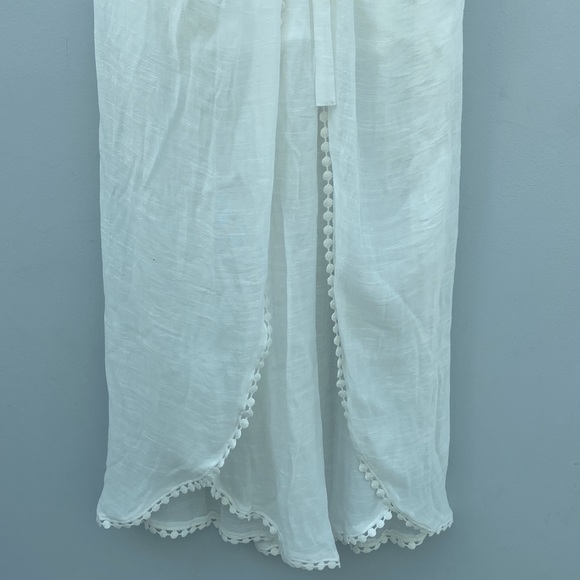 BCX White Cover up Pants - Picture 6 of 8